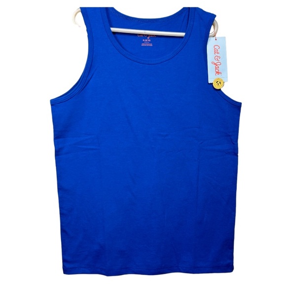 Cat & Jack Girls Tank Top Royal Blue sleevless size M 8/10 New with Tags - Picture 9 of 10
